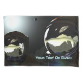 Onverwachte bezoekers UFO Kussensloop (Voorkant)