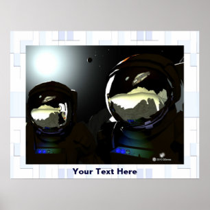 Onverwachte bezoekers UFO Poster