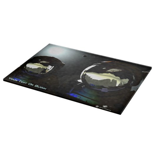 Onverwachte bezoekers UFO Snijplank (Hoek)