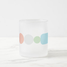 Onverwachte inspiratie matglas koffiemok