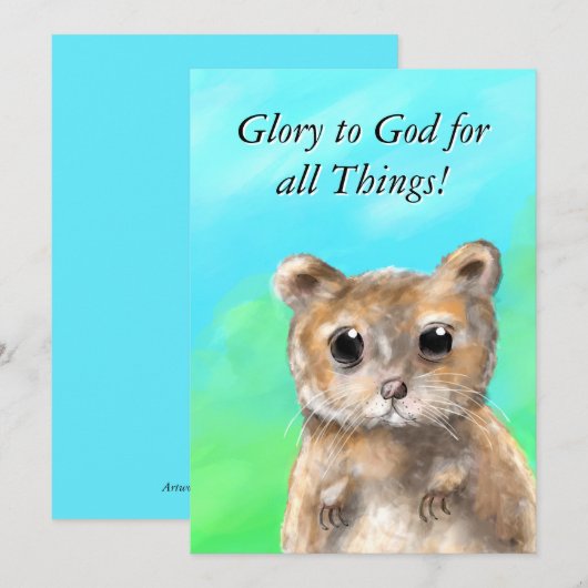 Onverwachte Joy Briefpapier Kaart (Voorkant / Achterkant)