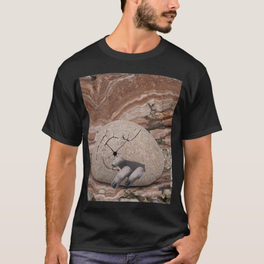 Onverwachte ontsnapping uit steen - Bold Abstract  T-shirt (Voorkant)