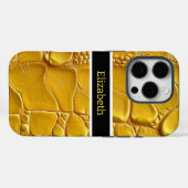 Onverwachte schoonheid van een levendige gele slan Case-Mate iPhone case (Achterkant (horizontaal))