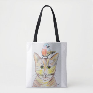 Onverwachte vrienden tote bag