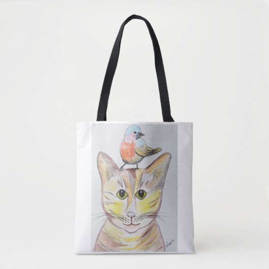 Onverwachte vrienden tote bag (Voorkant)