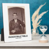 Onverwoestbaar (Phineas Gage) Fotoplaat (Zijkant)