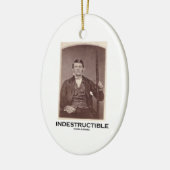 Onverwoestbaar (Phineas Gage) Keramisch Ornament (Links)