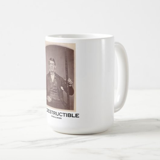 Onverwoestbaar (Phineas Gage) Reisbeker (Voorkant rechts)