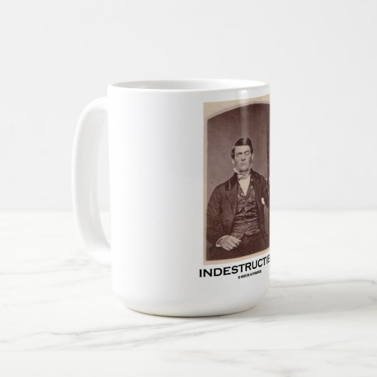 Onverwoestbaar (Phineas Gage) Reisbeker (Voorkant links)