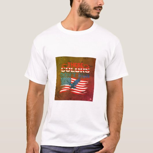 Onverwoestbare Adelaar Kleuren T-shirt (Voorkant)