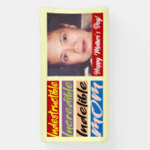 Onverwoestbare, Ongelooflijke, Onuitwisbare Moeder Spandoek (Verticaal)