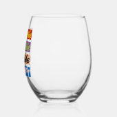 Onverwoestbare, Ongelooflijke, Onuitwisbare Moeder Wijnglas Zonder Voet (Links)