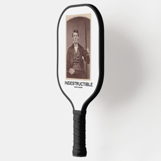 Onverwoestbare Pineas Gage Cerebralization Localiz Pickleball Paddle (Links)