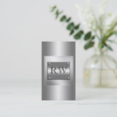 Onverwoestbare Visitekaartjes van Classy Silver (Staand voorkant)