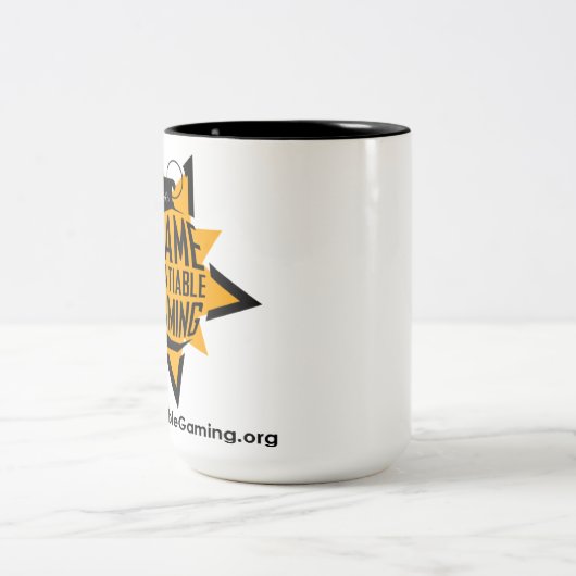 .onverzadigbaar. Gaming 15 oz. Mok (Center)