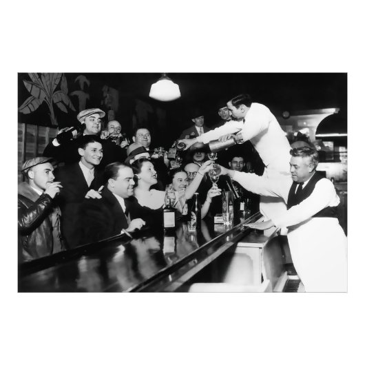 Onverzadigbare vraag naar alcohol omdat het verbod foto afdruk (Voorkant)