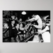 Onverzadigbare vraag naar alcohol omdat het verbod poster (Voorkant)