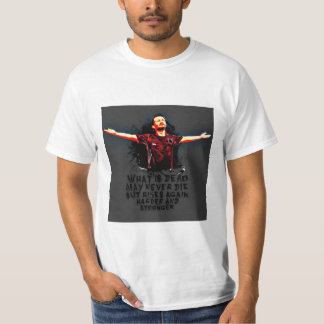 Onverzettelijke Geest: Wat dood is, zal nooit ster T-shirt