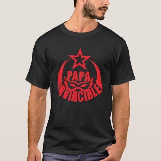 Onvindbare pappa t-shirt (Voorkant)