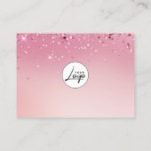 Onvoldoende bestelling Hartelijk dank Visitekaartj Visitekaartje (Achterkant)