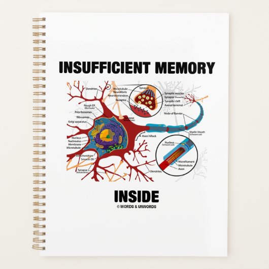 Onvoldoende geheugen in Neuron Synapse Humor Planner (Voorkant)