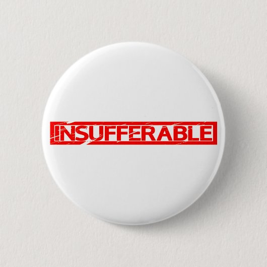 Onvoldoende stempel ronde button 5,7 cm (Voorkant)