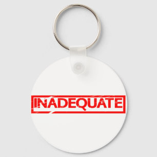 Onvoldoende stempel sleutelhanger