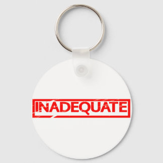 Onvoldoende stempel sleutelhanger