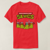 Onvolgroeide radioactieve Samurai Slugs T-shirt (Design voorkant)