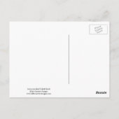 Onvolgroeide Rode Tailed Hawk Briefkaart (Achterkant)