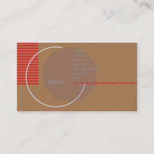 Onvolledige cirkel - Bedrijven Visitekaartje