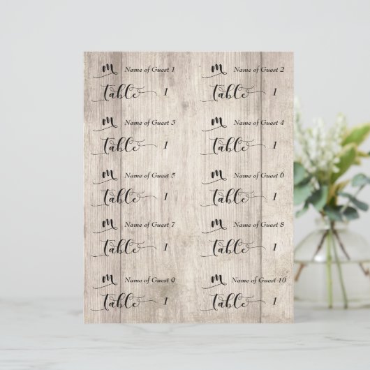 Onvolledige draft 1 voor "cuttable" plaatskaarten (Staand voorkant)