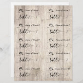 Onvolledige draft 1 voor "cuttable" plaatskaarten (Voorkant / Achterkant)