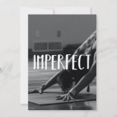 onvolmaakt feestdagenkaart (Voorkant)