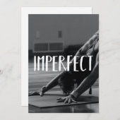 onvolmaakt feestdagenkaart (Voorkant / Achterkant)