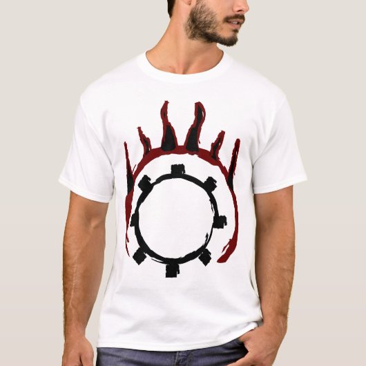 Onvolmaakte Dharma Wheel T-shirt (Voorkant)