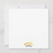 Onvolmaakte gelukkige verjaardag kaart (Achterkant)