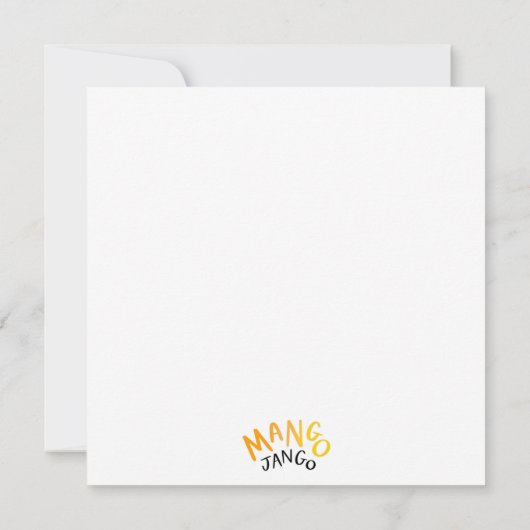 Onvolmaakte gelukkige verjaardag kaart (Achterkant)