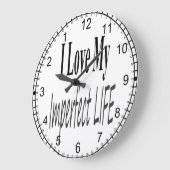 Onvolmaakte levensechte Dialoogklok Grote Klok (Hoek)