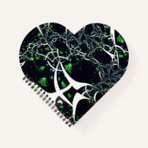 Onvolmaakte witte fractal op zwarte plek, brei