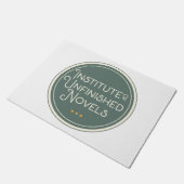 onvoltooide roman | Book Lover Gift | schrijfster Deurmat (Schuin)