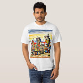 Onvoltooide Woestijnstad T-shirt (Voorkant volledig)