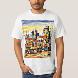 Onvoltooide Woestijnstad T-shirt