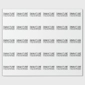 onvolwassen cadeaupapier (Vlak)