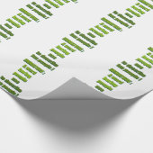 Onvolwassen grappige tekst cadeaupapier (Hoek)
