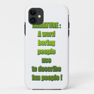 Onvolwassen grappige tekst Case-Mate iPhone case