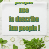 Onvolwassen grappige tekst theedoek (Gevouwen)