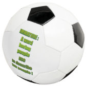 Onvolwassen grappige tekst voetbal (Drie kwart)