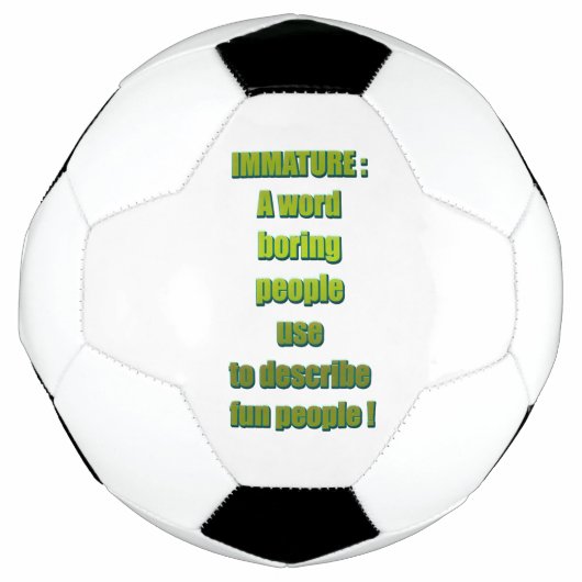 Onvolwassen grappige tekst voetbal (Voorkant)