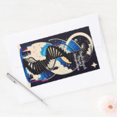 onvoorstelbaar rechthoekige sticker (Envelop)